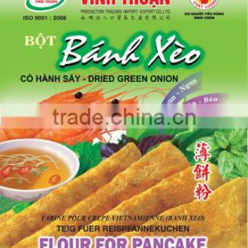 Flour For Pancake ( Dried Green Onion - Coconut Flavour 500g ) ( Dried Green Onion - Coconut Flavour 500g )