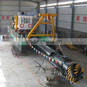 2013 new hydraulic small suction dredger cleaning mud/sand