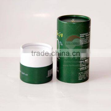 4 color printing or pantone Popular high quality tea canister paper tube can