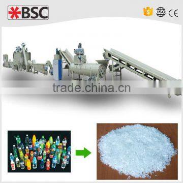 Popular Plastic bottle recycle machinery line manufacturer