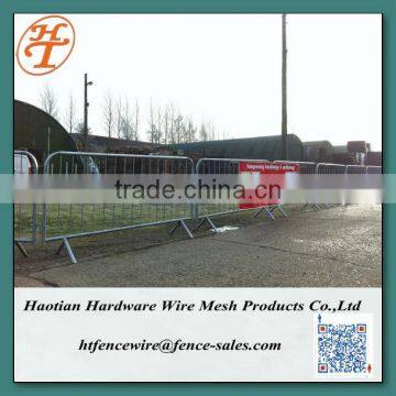 Hot Dipped Galvanized police barriers