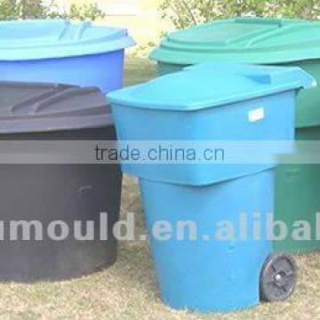 garbage can with PE rotomould,plastic garbage box/waste bins