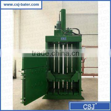 CSJ baler for cardboard/carton box scraps