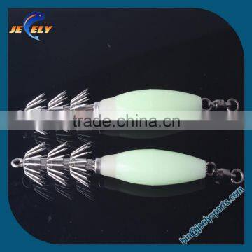 12.5cm Triplex Luminous Squid Hook Octopus Hook Cuttlefish Hook