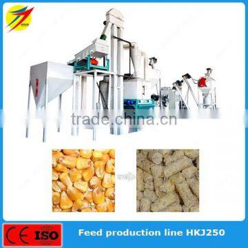 Cattle sheep dairy feed production plant for animal poultry farm