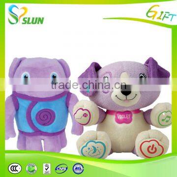 Factory Supply Wholesale Chewable Food-safe Plush Cube Pets Toy photo-3