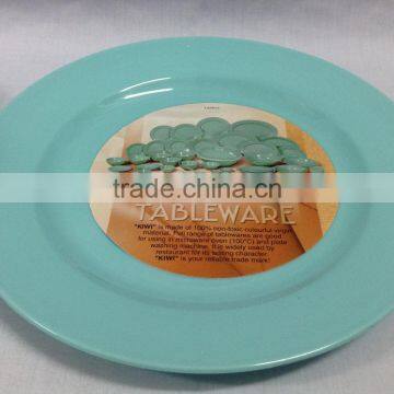 9" Round Plastic Dinner Shallow Plate photo-6