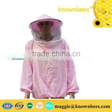 new arrival product pink professional beekeeping jackets/jacket of beekeeper