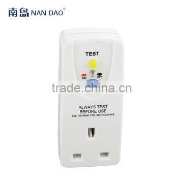 shenzhen electric appliance electrical multi socket plug alci gfci prcd 3-way plug /socket