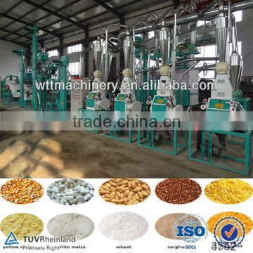 Small Scale Corn Flour Mill Machinery