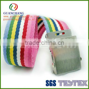 factory cheap custom woven webbing belt,waistbands