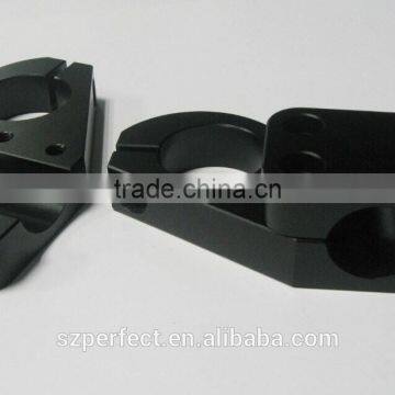 OEM CNC Machining Precision Mechanical Component Black Anodized Aluminum Parts photo-2