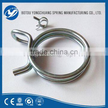 2016 2mm wire Steel Spring Hose Clamp And Spring Hanger Link,Spring Clip,Hose Clip in China