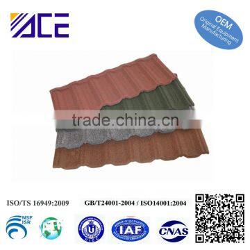 Custom High Quality Prefab Home Sheet Metal Roofing Tile