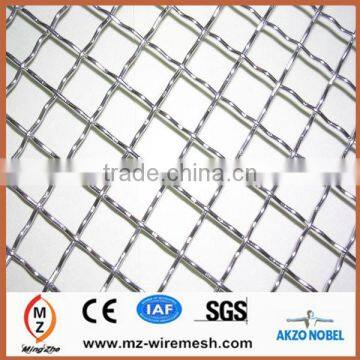 stainless steel crimped wire mesh/precrimped wire screen/crimped sieve screen