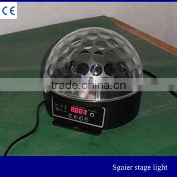 New products led crystal magic ball light with mp3 for sale