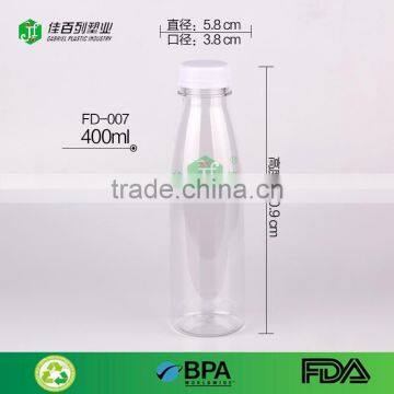 Hot selling wholesale tamper evident cap plastic 16oz beverage bottle