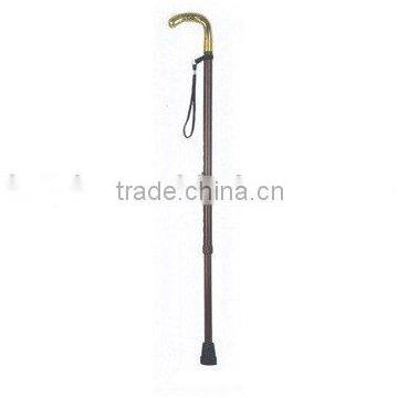 Copper handle wooden walking stick,Clamp Mechanism Trekking Pole,Trekking Pole,Nordic Walking Stick,hiking pole