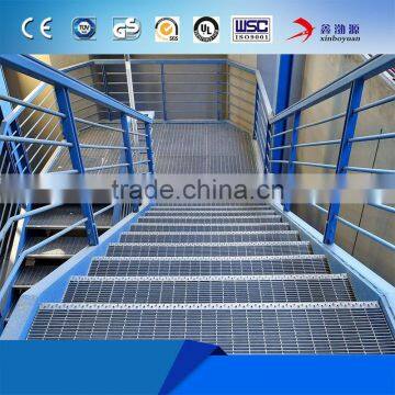 Factory Cheap Price Deck Grating Hot Dipped Galvanized Plain Serrated I-shape Steel Walkway Grating