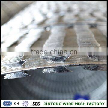 razor wire barbe wire tape /concertina razor wire for sale