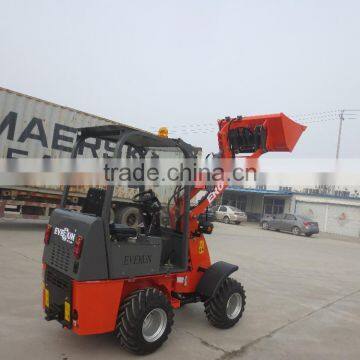 Everun 0.6ton Hydrostatic Drive Mini Front End Wheel Loader photo-4