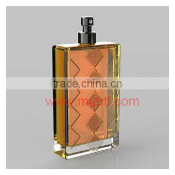 20/30/50/70/100ml Newest Design Hot Sale Glass Perfume Bottle,square Perfum Bottle