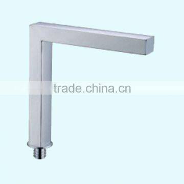 kitchen faucet spout,basin zinc tap tube, lavatory squarev pipe