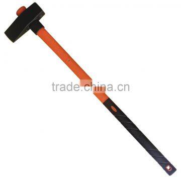 carbon steel axe head with plastic coated fiberglass handle can be custom