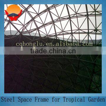 Steel Space Frame Tropical Garden