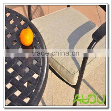 Audu 3 Pieces Patio Garden Outdoor Cast Aluminium Bistro Set photo-6