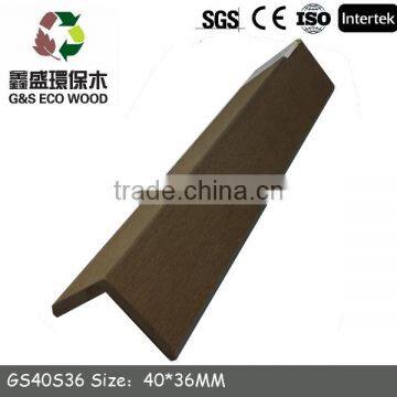 High Quality Environmental WPC Keel and wood plastic composite side cover for decking