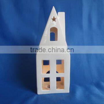 Hot selling Porcelain lighted white house