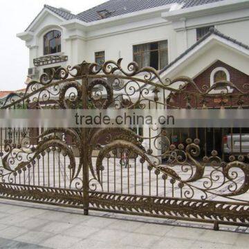 Bisini Luxury Design Gate, Swing House Main Gate Design, New Design Big Iron Gate photo-3