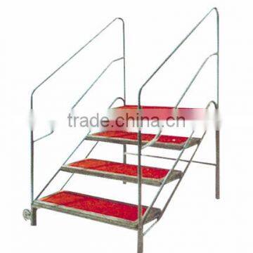 Factory price movable ladder multilayer stage with party