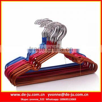 Plastic Impregnated Cheap Bulk Clothes Hangers