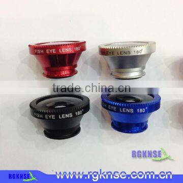 Universal 3in1 Clip Fisch Augenlinse Weitwinkel Makro Handy Objektiv for Samsung s4 s5 S6 Alle Handys Fisheye photo-3