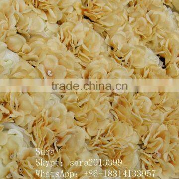 High Quality Artificial Flower Row,flower Wall Wall Hanging photo-5