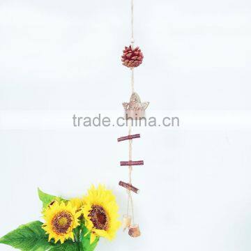 Pastoral Style Decorative Wooden Aeolian Bells photo-3