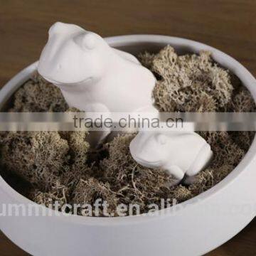 Miniature Ceramic Porcelain Animal Ceramic Frog Figurines photo-6