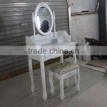 make-up table with stool/home furniture K/D dresser with stool/bedroom furniture dressing table