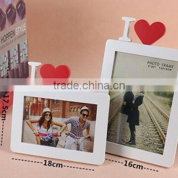 2015 Customized wooden love photo picture frame