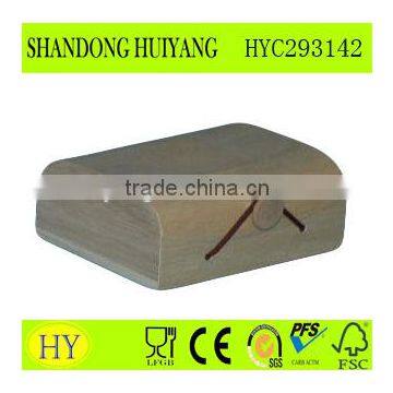 cheap unfinished natural flexible veneer gift box