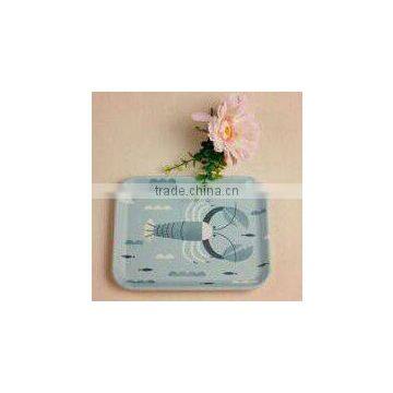 Decal Design Ecological No Pollution Bamboo Fiber Tray photo-2