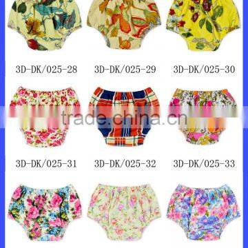 2016 Hot Sale Cute Baby Diaper Covers Cotton Seersucker Fabric Baby Bloomers Wholesale photo-5