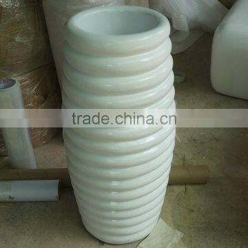 White Round Strong Planter photo-2