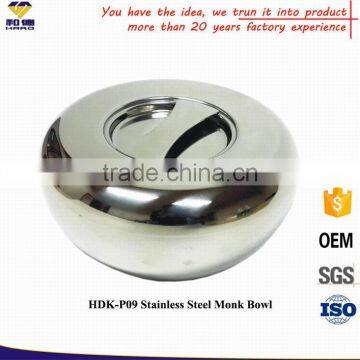 China Factory Made Stainless Steel Monks Pot/ Monks Bowl photo-2