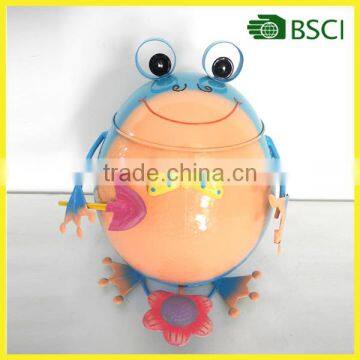 YS15405 mobile garbage bin metal craft for home decor