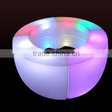 Commerical Beautiful Lighting Plastic Partable LED Bar Counter With 16 Colors Change by Remote Control photo-4