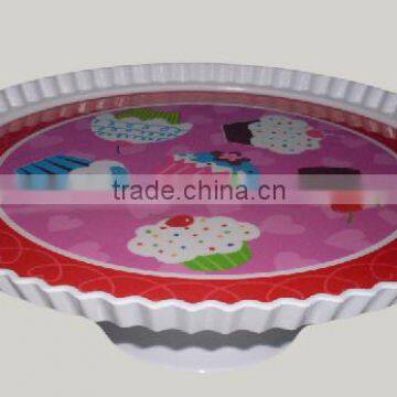 Cake Style Kids Plates For Dinner Melamine