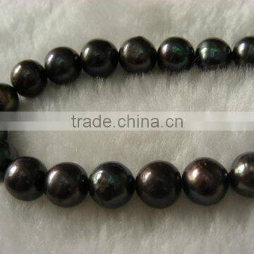 9-10 mm Brown Freshwater Pearl Strand photo-5